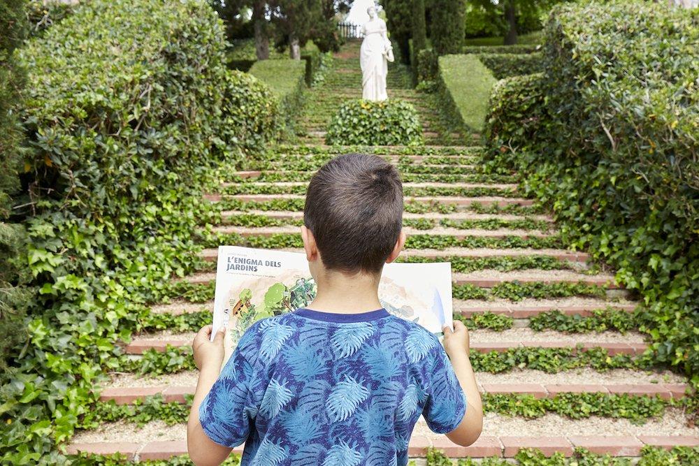 Jardines Danta Clotilde en familia