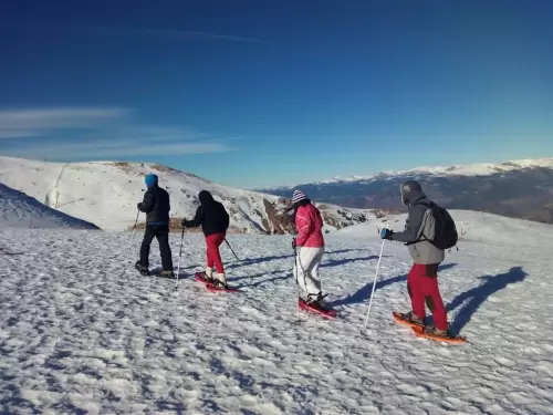 Aventuras en la nieve con niños en la estación esquí de la Molina