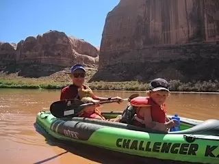 De vacaciones en Colorado con familias
