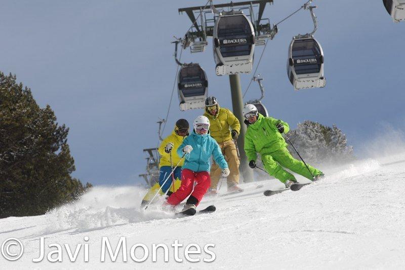 Val d'Aran-Baqueira esquA� para toda la familia