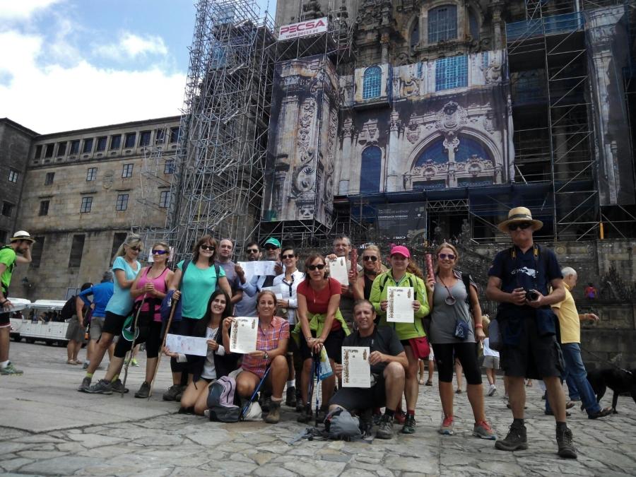 El camino de Santiago en familia
