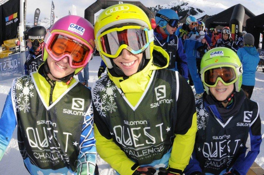 Baqueira Salomon Quest Challenge en familia