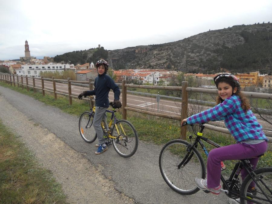 A golpe de pedal por las vA�as verdes